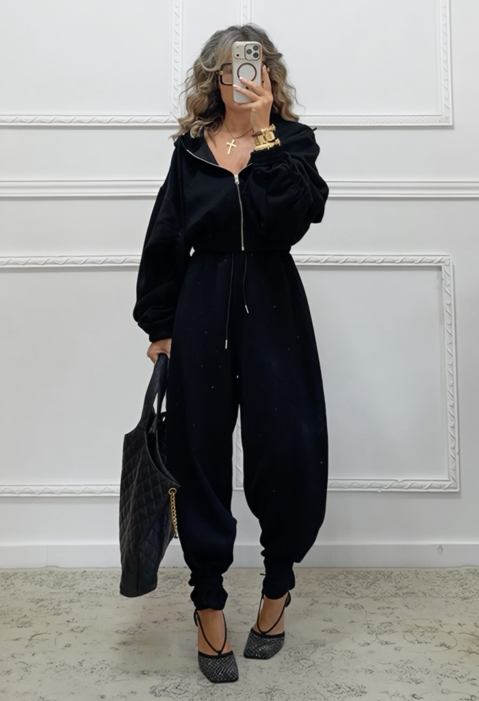 Tracksuit μαύρο