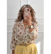 Πουκάμισο Cherries εκρού