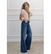 Boho πουκαμίσα με κεντήματα