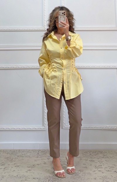 Πουκάμισο κίτρινο