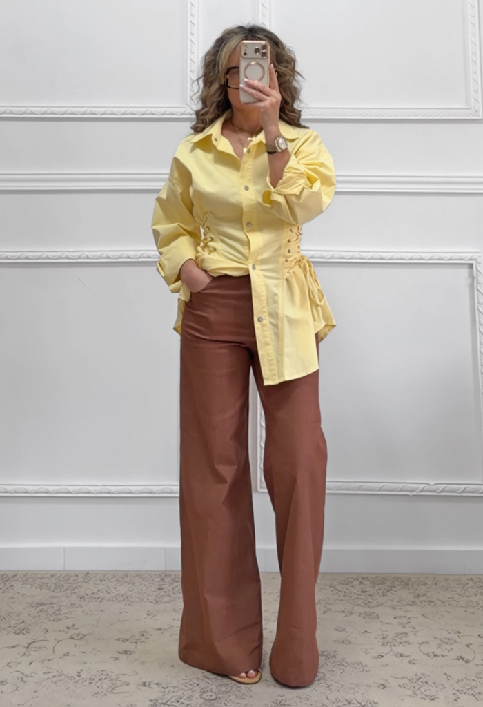 Πουκάμισο κίτρινο