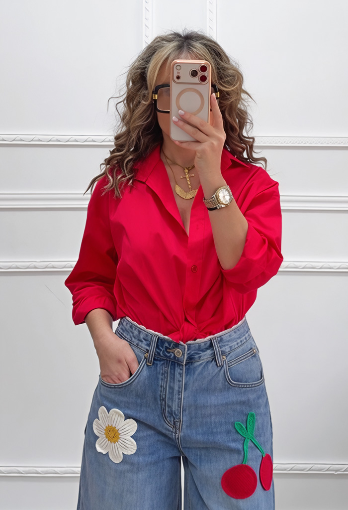 Πουκάμισο κόκκινο