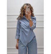 Ριγέ πουκάμισο κρουαζέ