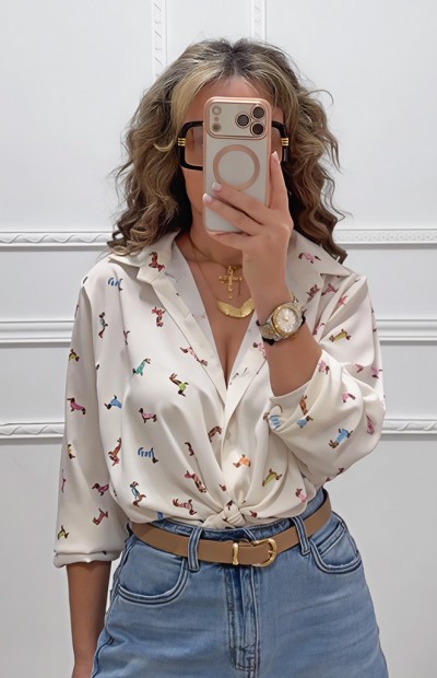 Πουκάμισο με print