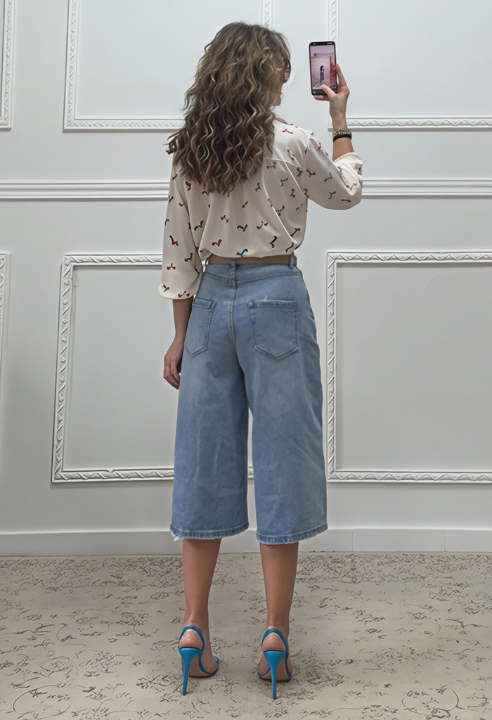 Πουκάμισο με print