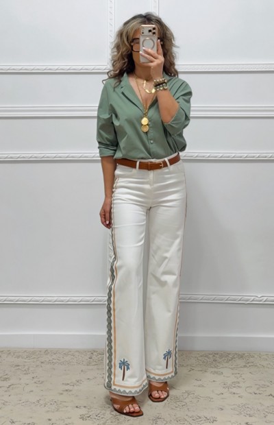 Πουκάμισο χακί