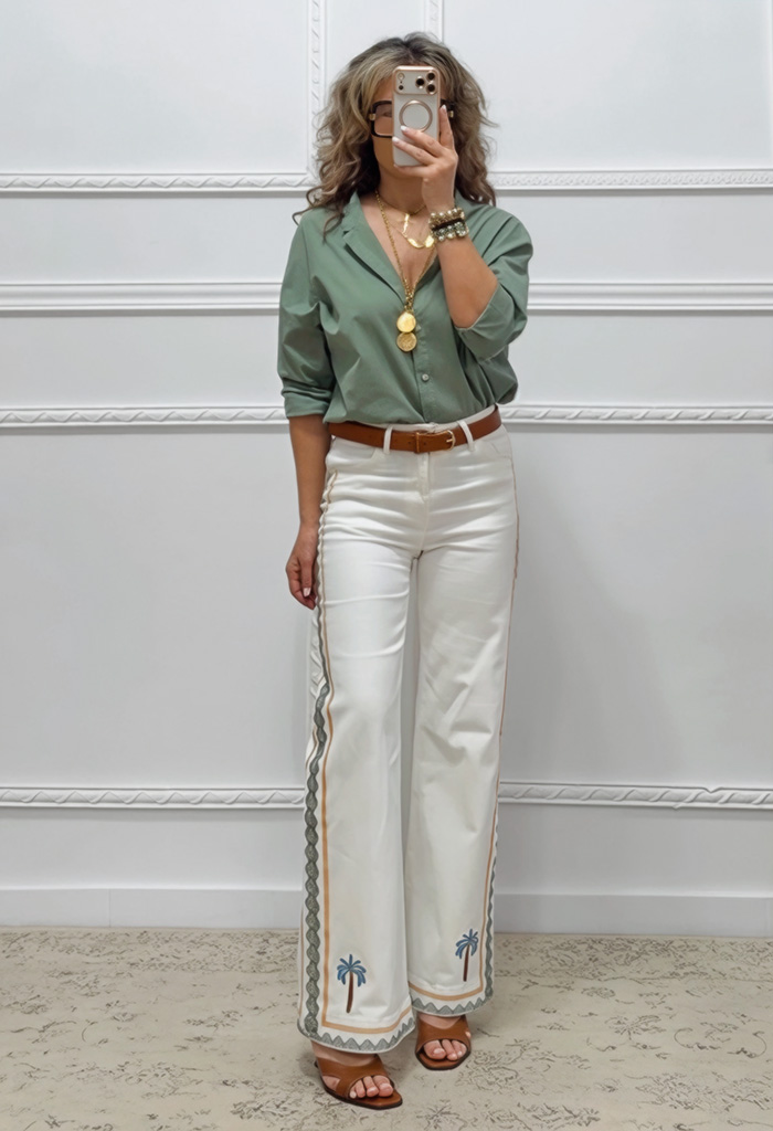 Πουκάμισο χακί