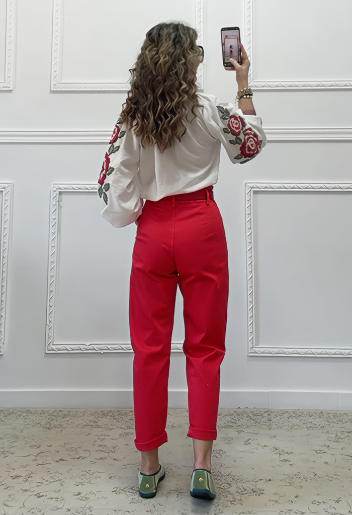 Boho πουκαμίσα με κεντήματα Boho πουκαμίσα με κεντήματα