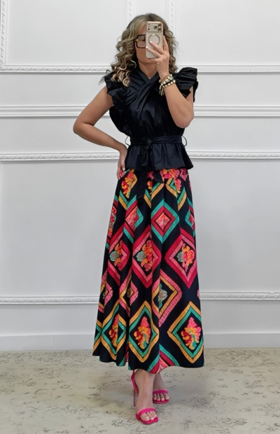 Boho φούστα