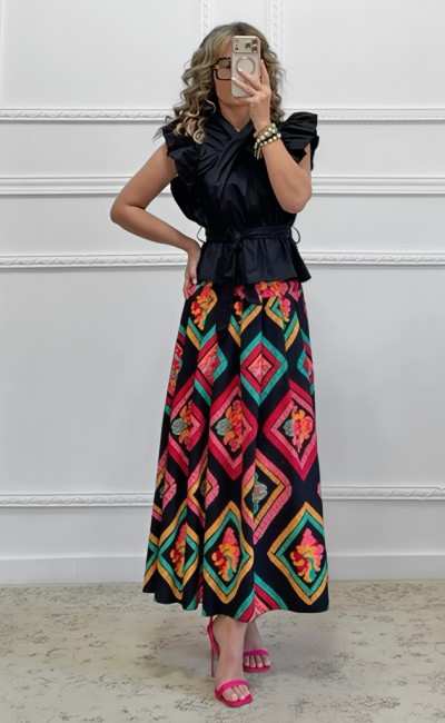 Boho φούστα
