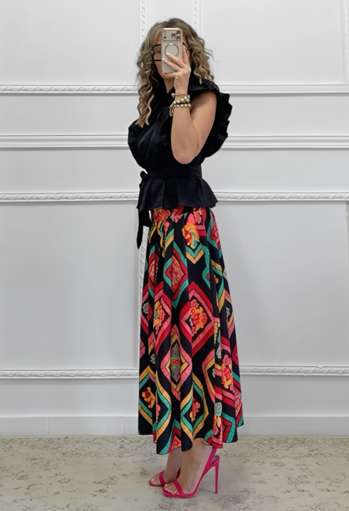 Boho φούστα
